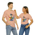 Rainbow Belly Dancer in Motion - Short Sleeve Tee